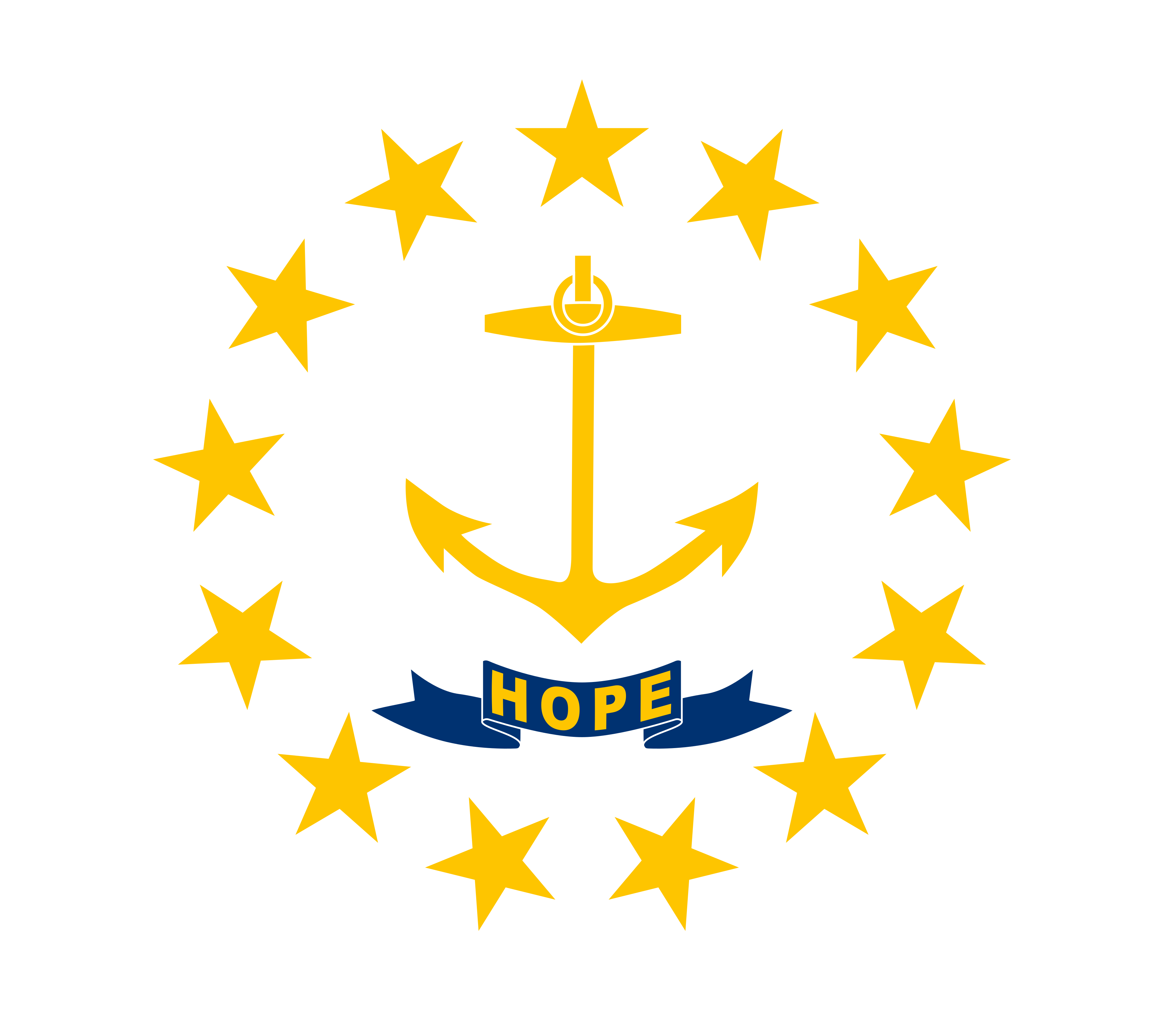 Flag of Rhode Island