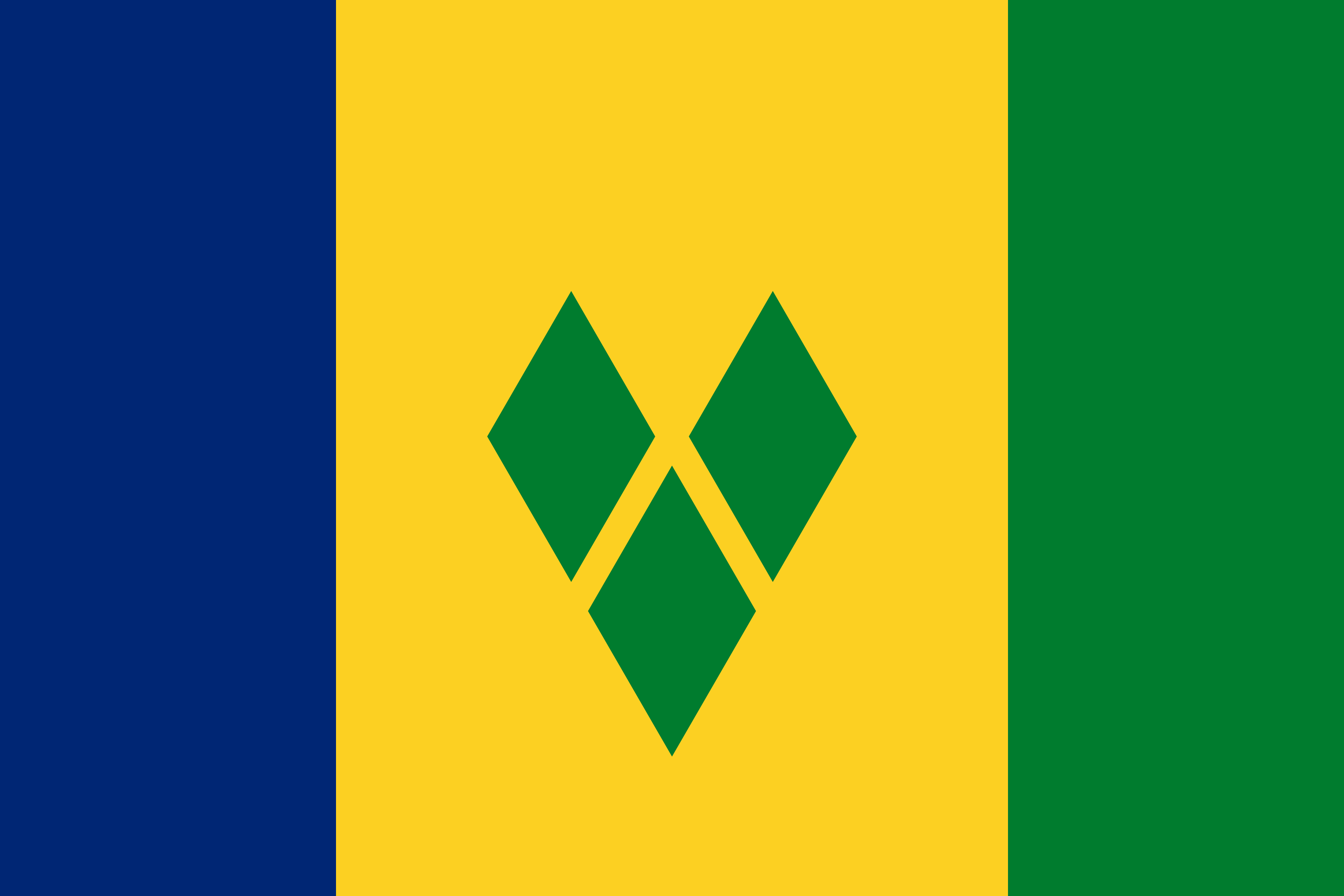 Flag of Saint Vincent and the Grenadines